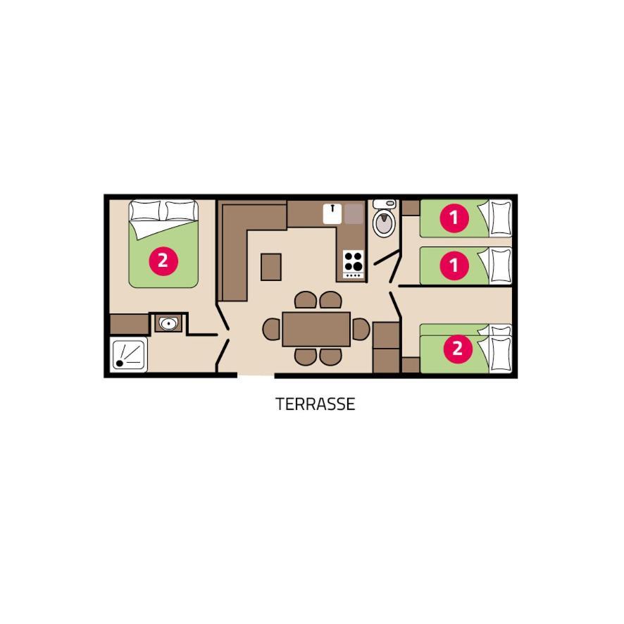 Camping Park Er Lann 생 피에르 키브롱 외부 사진